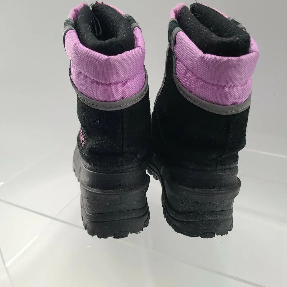 Itasca Snow Boot Kids Size 2 Purple/Black‎